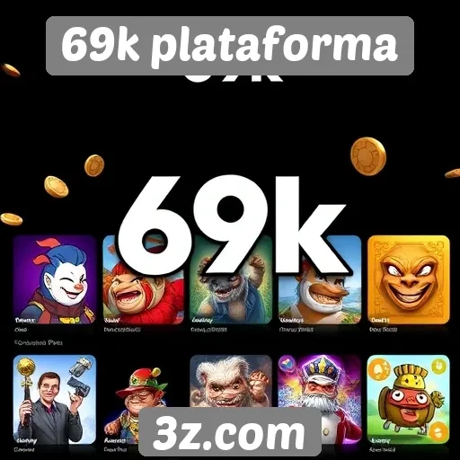 69k plataforma oferece novos jogos a cada mês